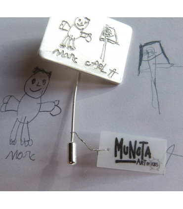 Broche Cuadrado by kids