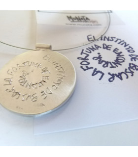 Colgante Redondo Doble Cara by kids