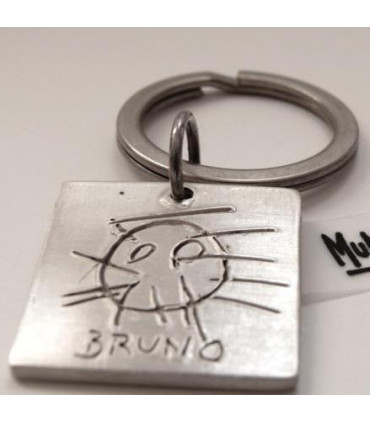 Llavero Cuadrado by kids