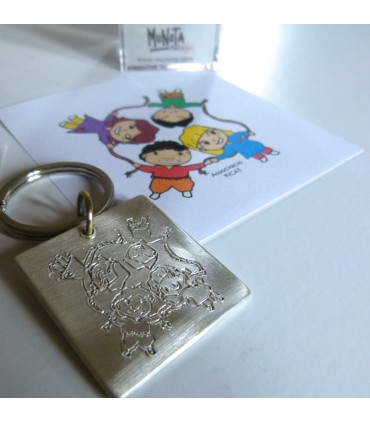 Llavero Cuadrado by kids