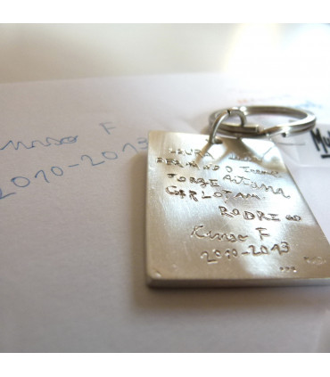 Llavero Cuadrado Doble Cara by kids