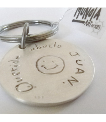 Llavero Redondo Doble Cara by kids