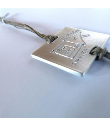 Pulsera Cuadrada Cordón by kids