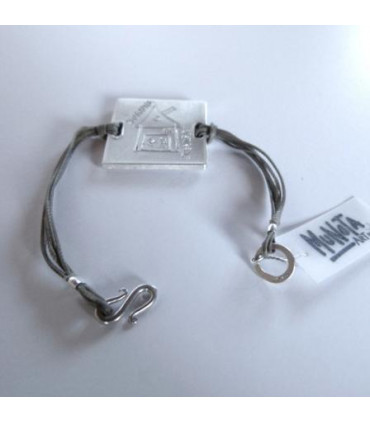 Pulsera Cuadrada Cordón by kids