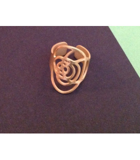 Anillo qué lío en oro