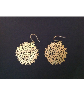 Pendientes Hortensia Oro