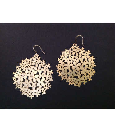Pendientes Hortensia Oro