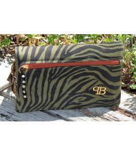 Bolso de piel DOBLÓN PEQUEÑO