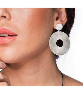 Pendientes Destellos plata