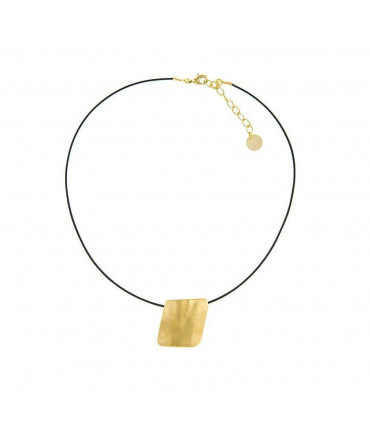 Colgante Zen Cuadrado en oro