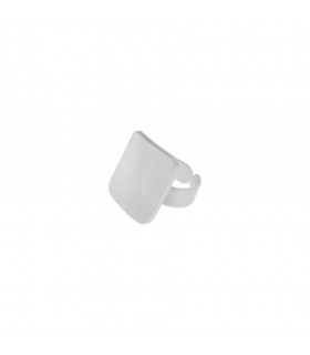 Anillo Zen Cuadrado en plata