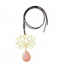 Colgante Flor de Loto Ambar