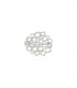 Broche Cuadrado Cuadrado Plata
