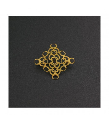 Broche Geométrico Oro