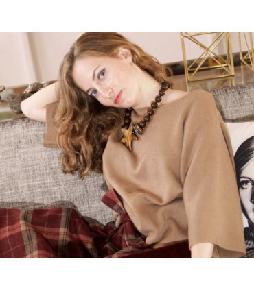 Collar corto resina Star