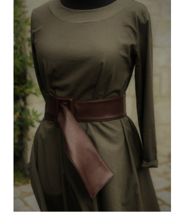 Vestido Camisero Liso