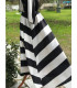 Vestido largo Rayas